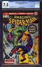 Amazing Spider-Man # 120 CGC 7.5 OW (Marvel, 1973) Hulk cover and appearance picture