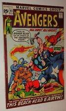 AVENGERS #93 52 PAGE GIANT  NEAL ADAMS CLASSIC VF/VF+ 1971 picture