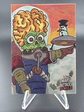Topps Mars Attacks Xmas 2026 Martian Shipping Off Snowman 1/1 Sketch Auto RARE picture