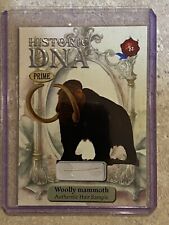 2024 HISTORIC AUTOGRAPHS PRIME WOOLY MAMMOTH HAIR FUR DNA RELIC 19/24 SO RARE picture