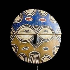 African Mask Antiques Teke Moon Shaped Masks Are Worn By The Kiduma 7410 picture