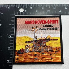 2004 NASA MARS ROVER SPIRIT Patch (Robotic / Martian / Space Travel) 77ti picture