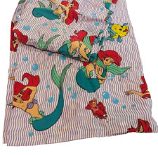VINTAGE Disney 1990s / Early 2000s The Little Mermaid Pillow Case & Valance picture