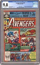 Avengers Annual #10 CGC 9.8 1981 3901575003 1st app. Rogue, Madelyne Pryor picture