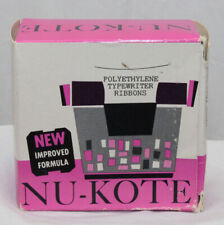 6 IBM NU-KOTE Black Film Typewriter Ribbons B42 Polyethylene Vintage in Box picture