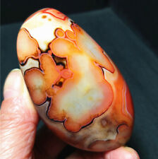 Top 141.2g Natural Polished Ribbon-Shaped Lace Agate Crystal Madagascar A1158 picture