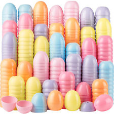 50-300Pcs 2.3?? Plastic Fillable Easter Eggs,Assorted Colorful Easter Eggs Bulk picture