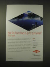 2006 Dow FILMTEC Membranes Ad - How far do we have to go for pure water? picture