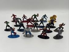 Jada Marvel Avengers DC Nano Metalfigs Mini-Figures Die Cast Metal Lot (18) picture