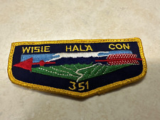 Wisie Hal'a Con Lodge 351 Flap Long Trail Council VT picture