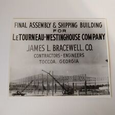 LeTourneau Westinghouse Company Toccoa Georgia Photo VTG 60s 70s Construction picture