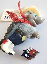 Vintage Texadillo Sesquicentennial Official Mascot Toy 1983 With Lapel Pin  picture