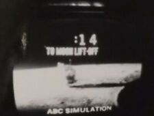 Original 1969 Vtg Landing Nasa Apollo 11 on Tv Photo Moon Lift off Simulation #1 picture
