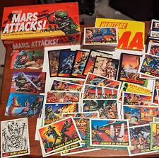 MARS ATTACKS HERITAGE Box With Sketch Card And Holograms Card Lot picture