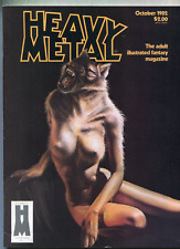 Heavy Metal Magazine - October 1982 - Original Mailing Cover VF/NM SA picture