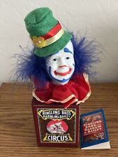 VTG LOW # RARE Ringling Bros Barnum & Bailey Circus Music CLOWN JACK IN THE BOX picture