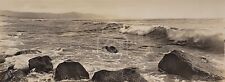Rare Photo of the Ocean Breakers. Neahkanie, Oregon. C 1909 Benjamin Gifford picture