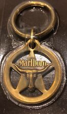 Vintage 1984 Marlboro Country Longhorn Cattle Keychain New Sealed picture