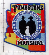 Arizona - Tombstone Marshal Autism Awareness AZ Police Dept Patch picture