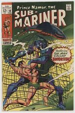 Sub-Mariner 10 Marvel 1969 VF Gene Colan Roy Thomas 1st Karthon Namor picture
