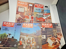 Lot of 5 Radio & Television News April-August 1949 Newstand Copy picture