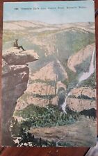 Yosemite Falls Glacier Point  California Vintage Post Card picture
