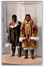 c1910 Two Siberian Women at Alaska Pacific Exposition Seattle WA Postcard picture