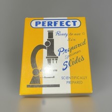 Vintage Perfect Prepared Bacteria Specimen Slides 810-D *Pristine Condition* picture