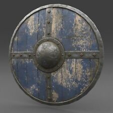 Medieval Viking Armour Shield Fully Functional Shield For Battle Halloween Decor picture