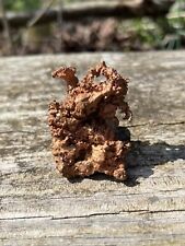 Native Copper Mineral Specimen- Natural 1.6” Raw Michigan Copper Ore Cluster picture