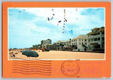 Ocean City, Maryland MD - The Beach View at 6th Street - Vintage Postcard 4x6 picture