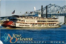 The Steamboat Natchez, New Orleans, Louisanna, 4x6 Postcard  picture