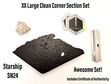 SpaceX Starship SN24 S24 XX Large Heat Shield Tile Section w/ Metal & Launchpad picture