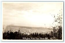 c1950's City View From Sehome Hill Bellingham Washington WA RPPC Photo Postcard picture