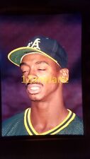 2010 vintage 35MM SLIDE photo OAKLAND A'S PLAYER picture