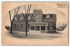 c1905 Greetings From Baker University Exterior Building Baldwin Kansas Postcard picture