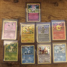 Pokemon TCG BW Black Star Promos Eevee Evolutions 9 Holo Promo FULL SET picture