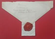 Rare Historical Wax Seal of Cardinal Francis Bourne Archbishop of Westminster picture
