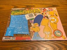 RARE SEALED The Simpsons Bio-Genetic Reconstruction Kits Magnets 1997 Volume 1 picture