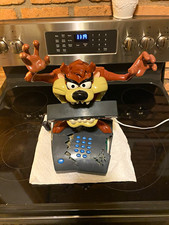 Warner Bros. Looney Tunes Taz Tasmanian Devil Collectible Corded Telephone picture