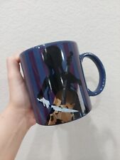 Wednesday Ceramic 20oz Always a Dark & Miserable Day Coffee Mug Purple Stripe  picture