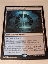 Turbulent Wetlands - Commander: Reality Fracture - Magic: The Gathering - MTG picture