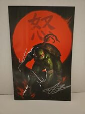 TMNT #1 NYCC IN HAND Aaron Bartling Raphael VIRGIN Signed W/COA NM picture
