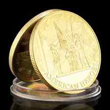 September 11 Attacks Always Remember American Heroes Commemorative Coin Gift picture