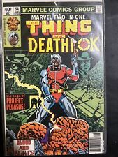 Marvel Two-In-One # 54 Newsstand Thing & Death of Deathlok, Byrne art NM- Cond. picture