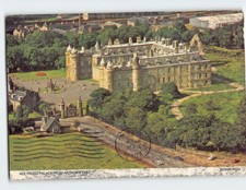 Postcard Holyrood Palace from Arthur's Seat Edinburgh Scotland picture