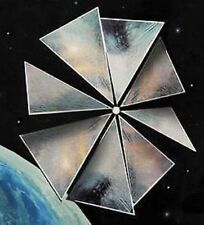 Cosmos-1 Solar Sail USSR Spacecraft Mahogany Wood Model New picture