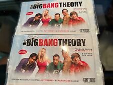 2012 Cryptozoic Big Bang Theory Seasons 3 & 4 Retail 24 pack lot CLEAN / SEALED  picture