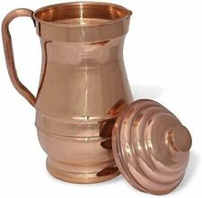 Copper Maharaja Jug Water Storage Drinking Pitchers Mug Health Benefits 2000ML picture