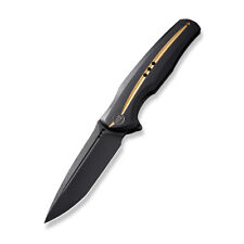 WE Knife 601X WE01J-1 Black Gold Titanium CPM 20CV 1/150 Limited Pocket Knives picture
